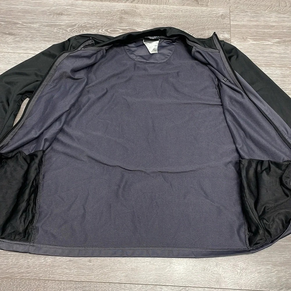 AND1 Basketball Full Zip Jacket Gray Black M - Picture 14 of 16